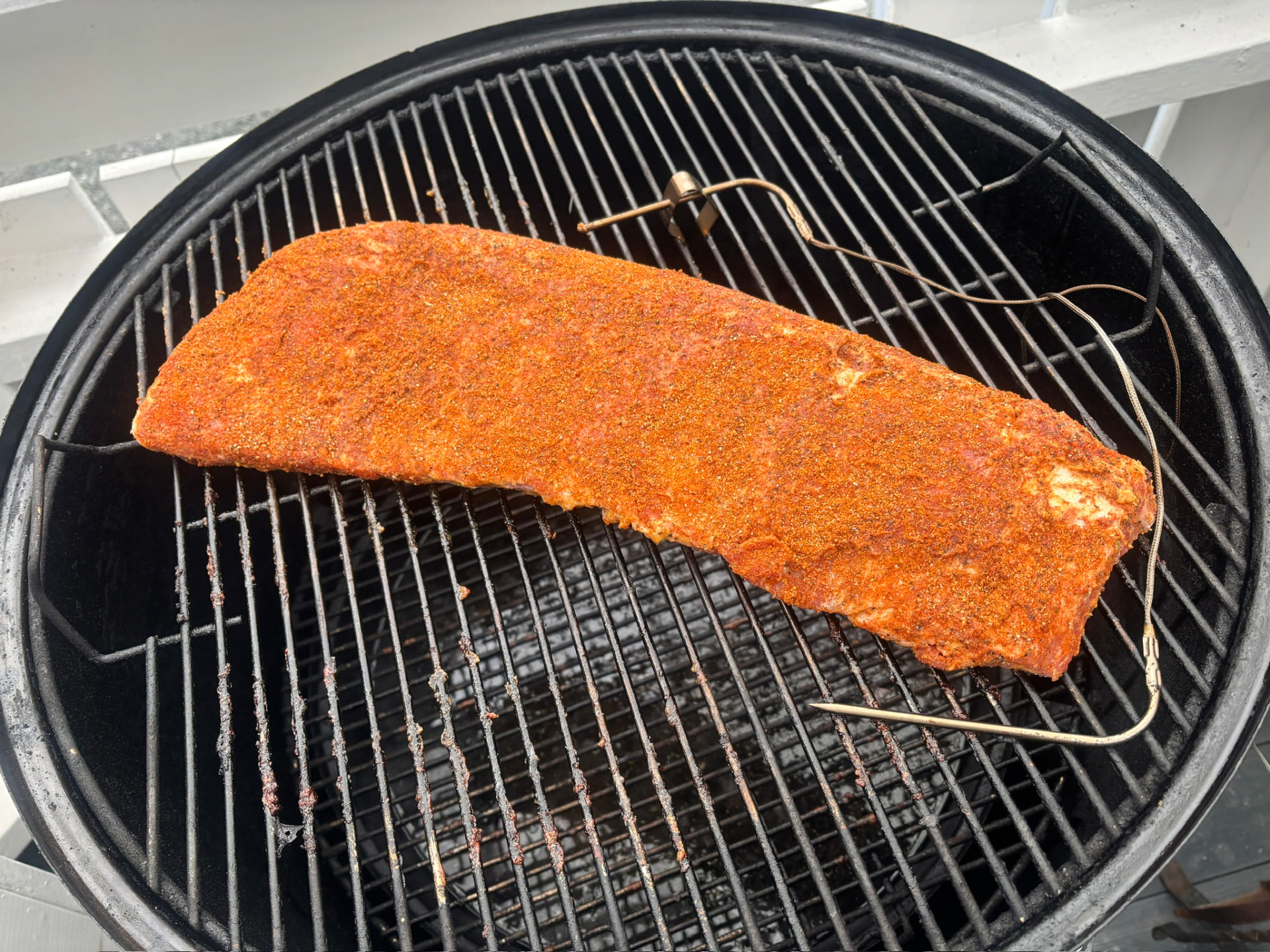 Ribs på smokeren