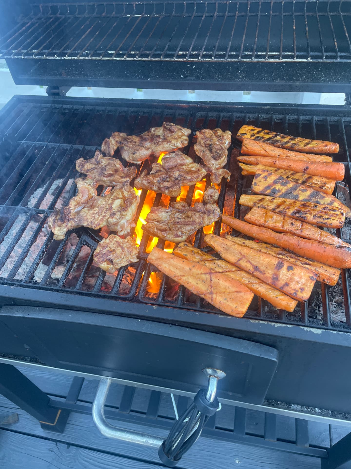 Kyllinglårfilet og gulrøtter