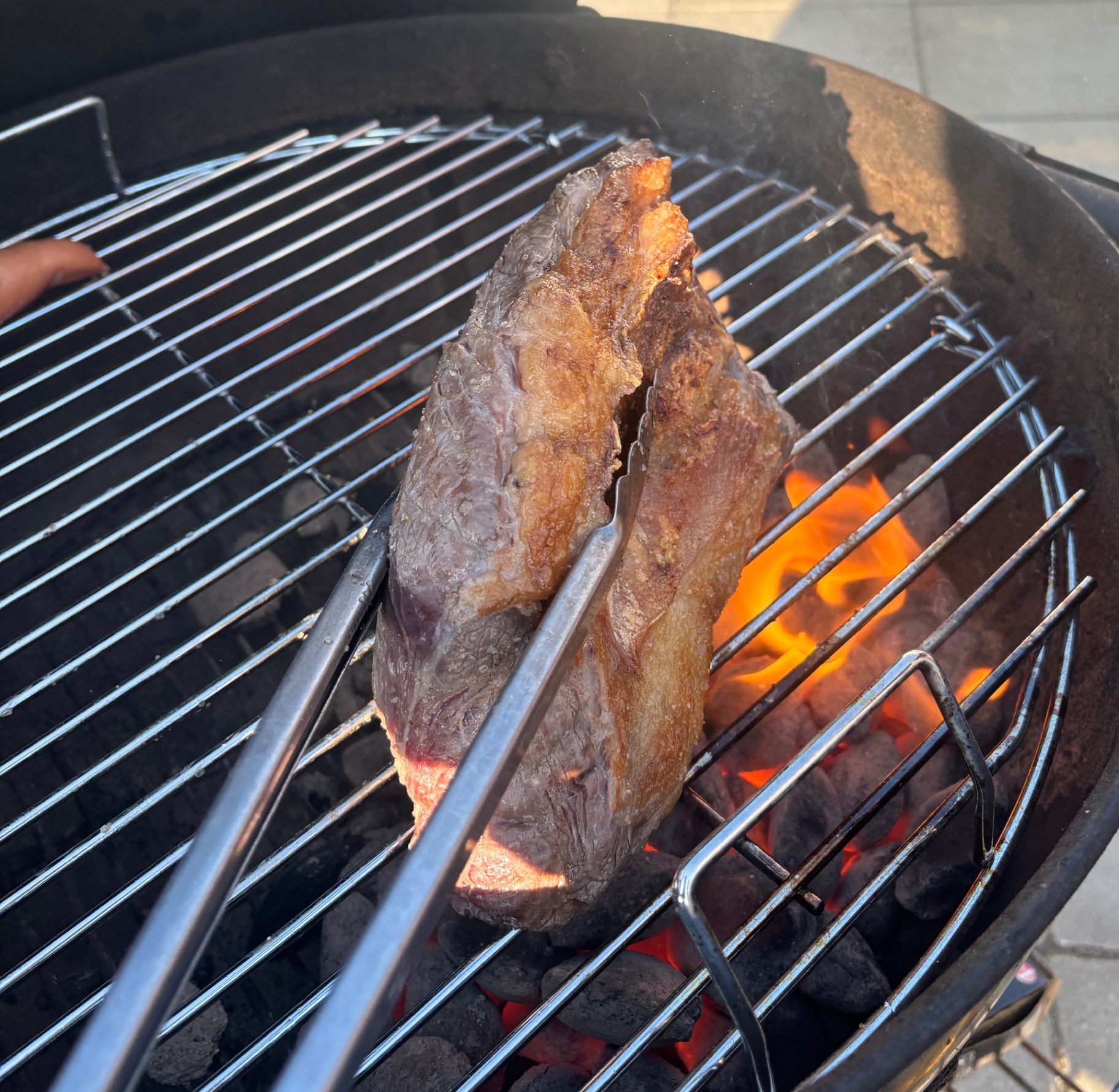 Picanha på grillen