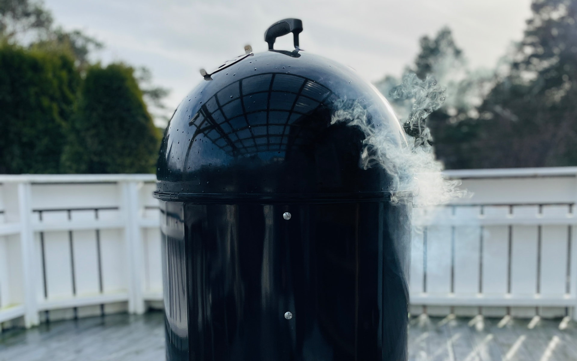 Weber Smoky Mountain (WSM) smoker